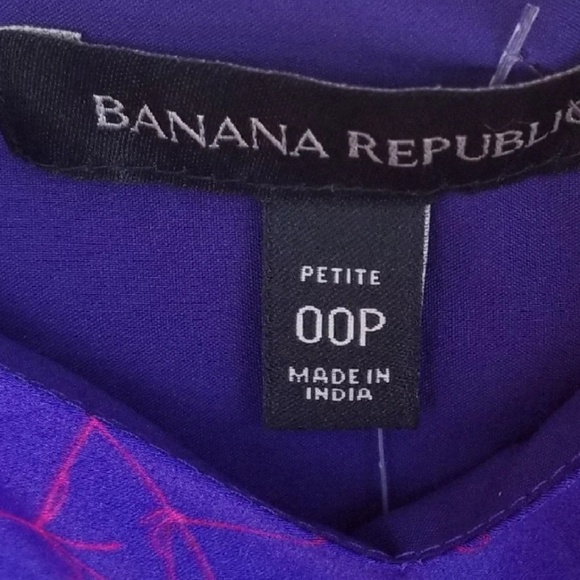 Banana Republic Floral Strappy Midi Dress sz 00P - Picture 4 of 7